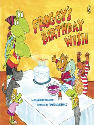cover image of Froggy's Birthday Wish
